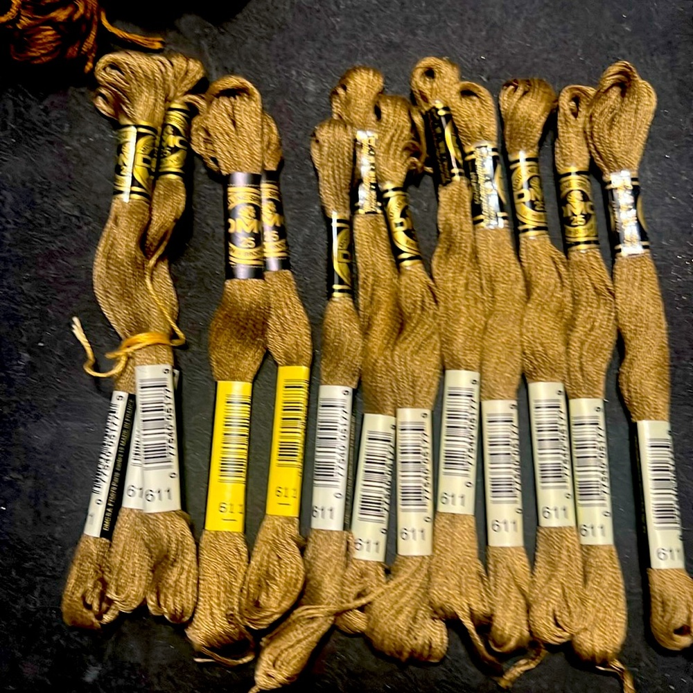 DMC embroidery yarn Made in France 50 skeins